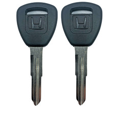 2car Transponder Ignition Chip Key Blank For Honda Accord Civic Insight Odyssey