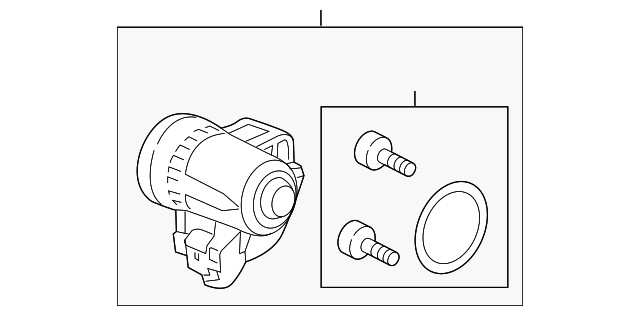 a@ Genuine Honda Parking Brake Actuator 43021-TBA-A03 | eBay
