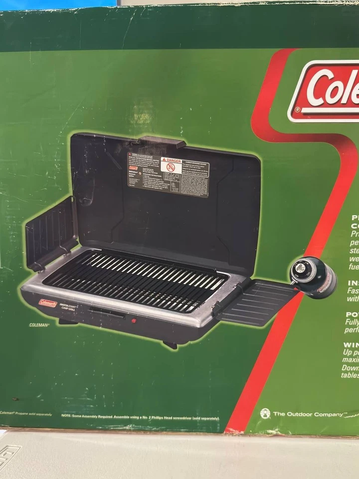 Grelha de acampamento Coleman PerfectFlow Instastart - Propano portátil - NOVA - Imagem 4 de 4