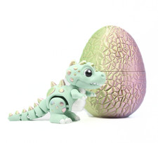 Dinosaur Toy Set, Tyrannosaurus Rex with Storage Egg, Articulated Fidget Toy