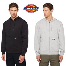 Dickies Everyday Fleece Zip Hoodie Mens Work Zip Hoodie Relaxed Fit Med-XXL