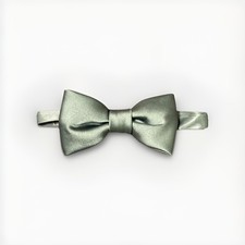 Boys Pre-Tied Bowtie With Band Sage 11 Inches Length Adjustable  