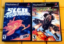 Lot Of 2 PS2 Games- Sled Storm & Thunderstrike: Operation Phoenix 