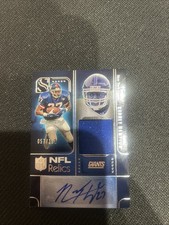 2025 Panini Silhouette Rodney Hampton #29 NFL Relic Auto /199 New York Giants 