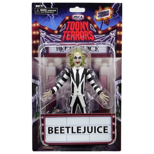 Neca Toony Terrors 15 Cm Action Figur Serie 4: Beetlejuice (Beetlejuice)-image