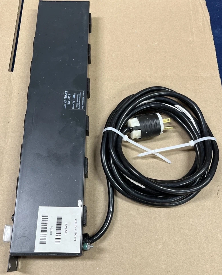 TRIPP-LITE PDU RS-1215-RA Power Strip, Basic, 12 Outlets, Rack Mount 1U - Image 2 of 4