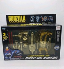 Godzilla Wars Mecha-King Ghidorah With Power-Up Snap-On Armor 1995 New Toho 1995