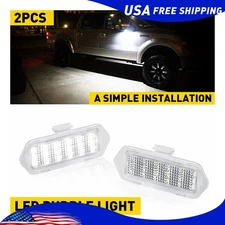 2x Side Mirror Puddle Lights For 03-06 Escalade Silverado Suburban Tahoe Sierra