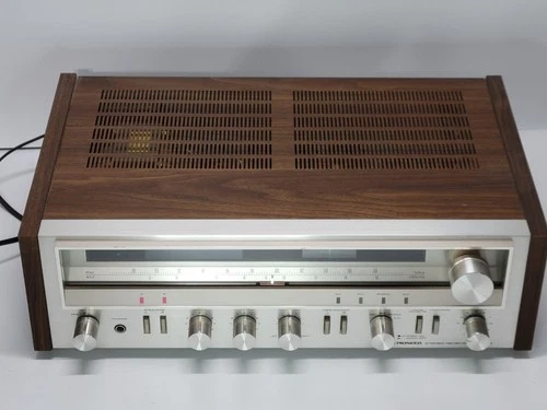 Vintage Pioneer SX-3600 AM/FM Stereo Receiver 30 WPC Wood Grain Works w/ Manual