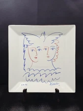 Picasso Marc De Ladoucette Large Square Plate