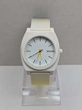 Nixon The Time Teller P Minimal 39mm Watch Yellow Black Ombre Unisex New Battery