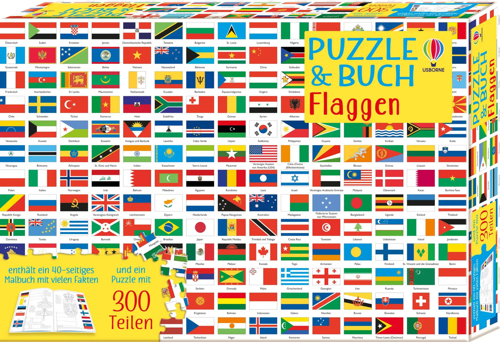 Puzzle & Buch: Flaggen | Sue Meredith | Deutsch | Spiel | Puzzle-und-Buch-Reihe - Bild 4