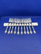 Stanley Roberts KINGS BERRY Stainless Dinner Forks Rogers Co Silverware Flatware