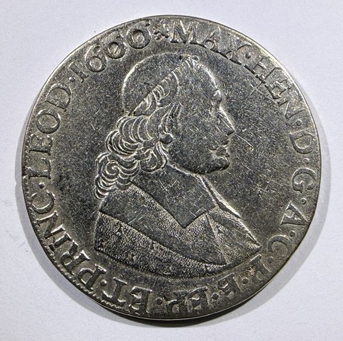 Maximilian 1666 Liege Belgium Ducatone