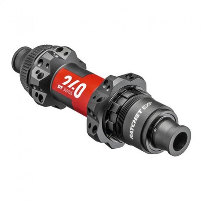 DT Swiss Nabe MTB HR 240 EXP 28 Loch schwarz - leichte Boost-Nabe mit Ratchet...