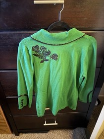 Dita Von Teese Cardigan Green 16 Never Worn