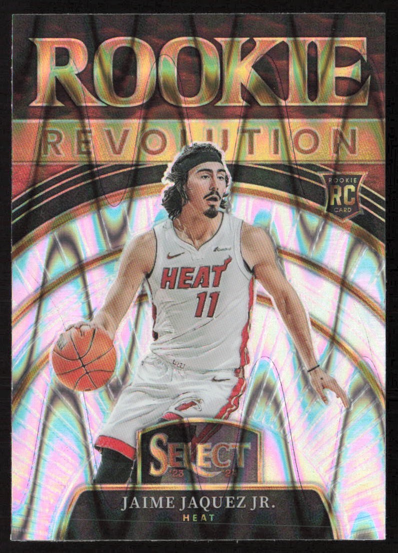 2023-24 Panini Select Rookie Revolution Tectonic Jaime Jaquez Jr. #23 Heat