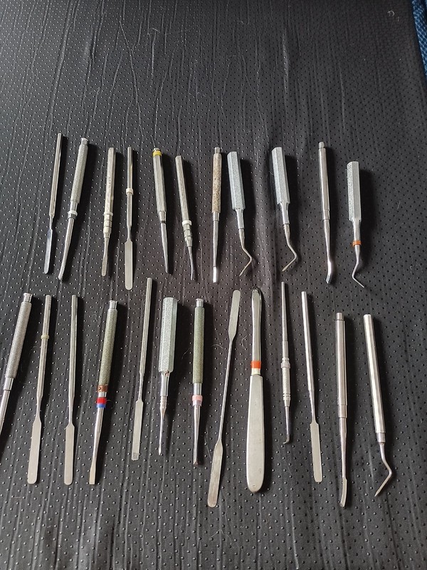 dental chisel lot