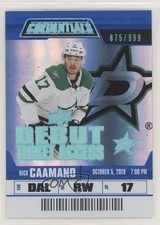 2019 Upper Deck Credentials Debut Ticket Access /999 Tier 1 Nick Caamano #53 x6g