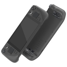 eXtremeRate Clear Slate Black Replacement Full Set Buttons for Steam Deck, DI...