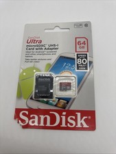 SanDisk Ultra 64GB Class 10 MicroSDXC Memory Card SDSQUNC-064G-GN6MA 
