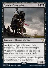 MTG English Species Specialist NM Normal Commander 2020 Ikoria