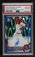 2022 Bowman Chrome Blue RayWave Refractor Jonathan Mejia PSA 10 GEM MT Auto 11oq