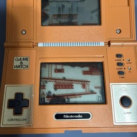 Nintendo Game & Watch Donkey Kong Orange 2-Screen Retro Handheld Used