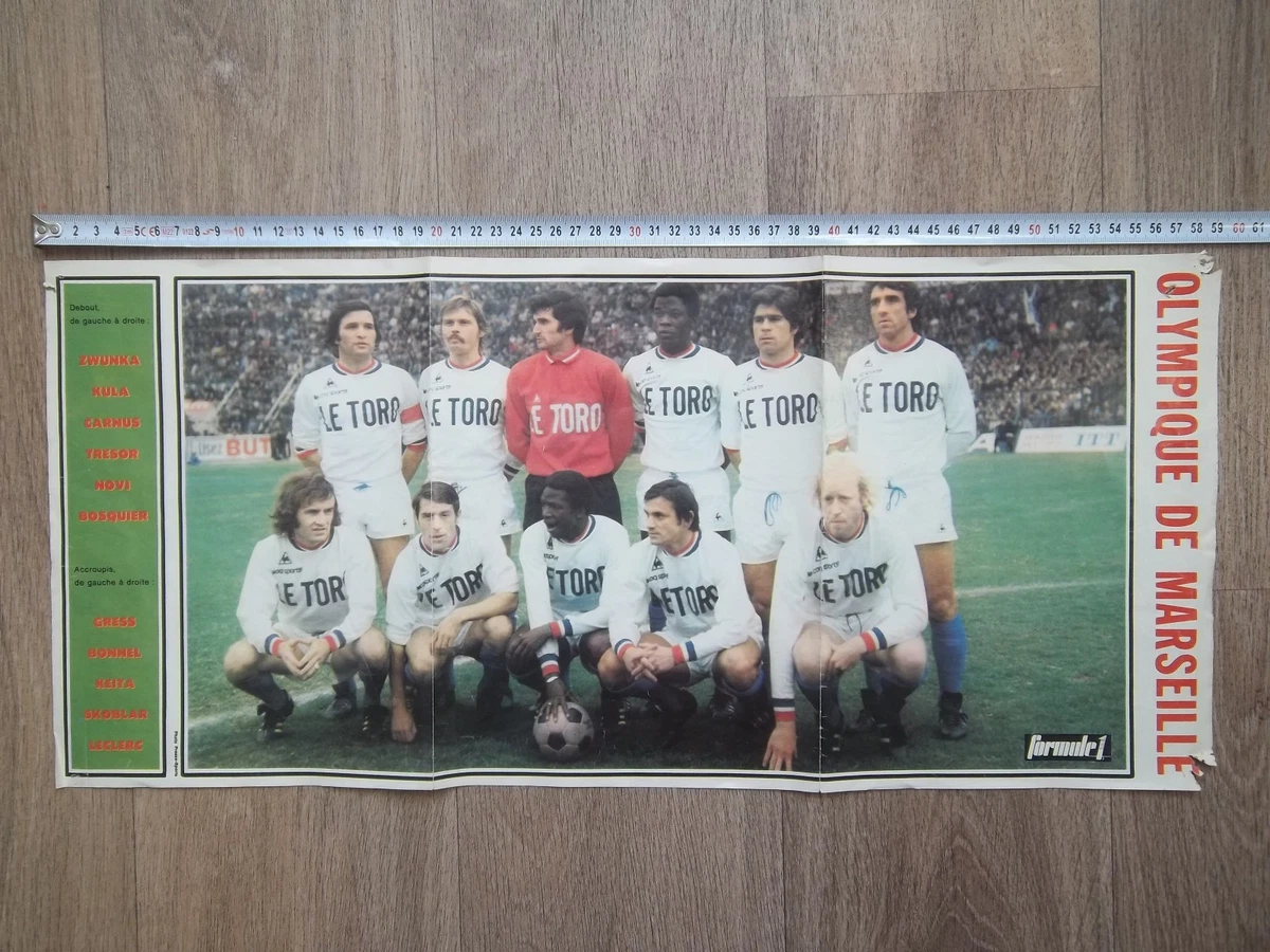 Affiche Vintage Rare De L'Équipe Olympique Grecque De Football - Début Des Années 90 - Format 50x40 Cm - Original