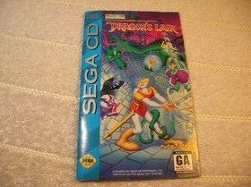 dragons lair sega cd cib