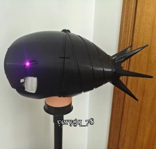 Chainsaw Man Reze Bomb Devil  Cosplay Helmet 3D Print LED Black Mask Halloween