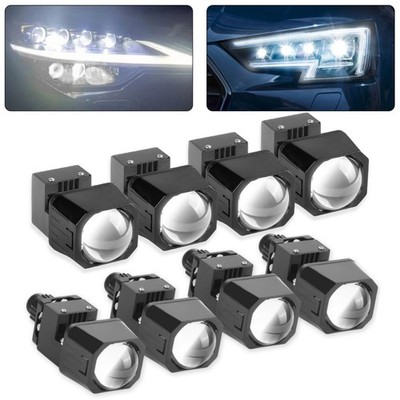 1.5'' Bi LED Projector Lens Mini LED Headlight High Low White Retrofit Universal