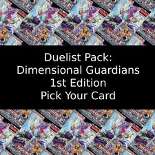 Yu-Gi-Oh! Duelist Pack: Dimensional Guardians DPDG 1st Edition Pick Your Card