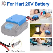 Battery Adapter For Hart 20V Series Li-ion Battery Power Output Connector DIY US