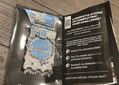The Conqueror Virtual Challenge Medal - The Artic Circle (Very Nice)