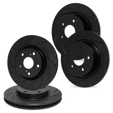 WHPN2-72041 R1 Concepts 4-Wheel Set Brake Discs Front & Rear FWD for Laser Talon