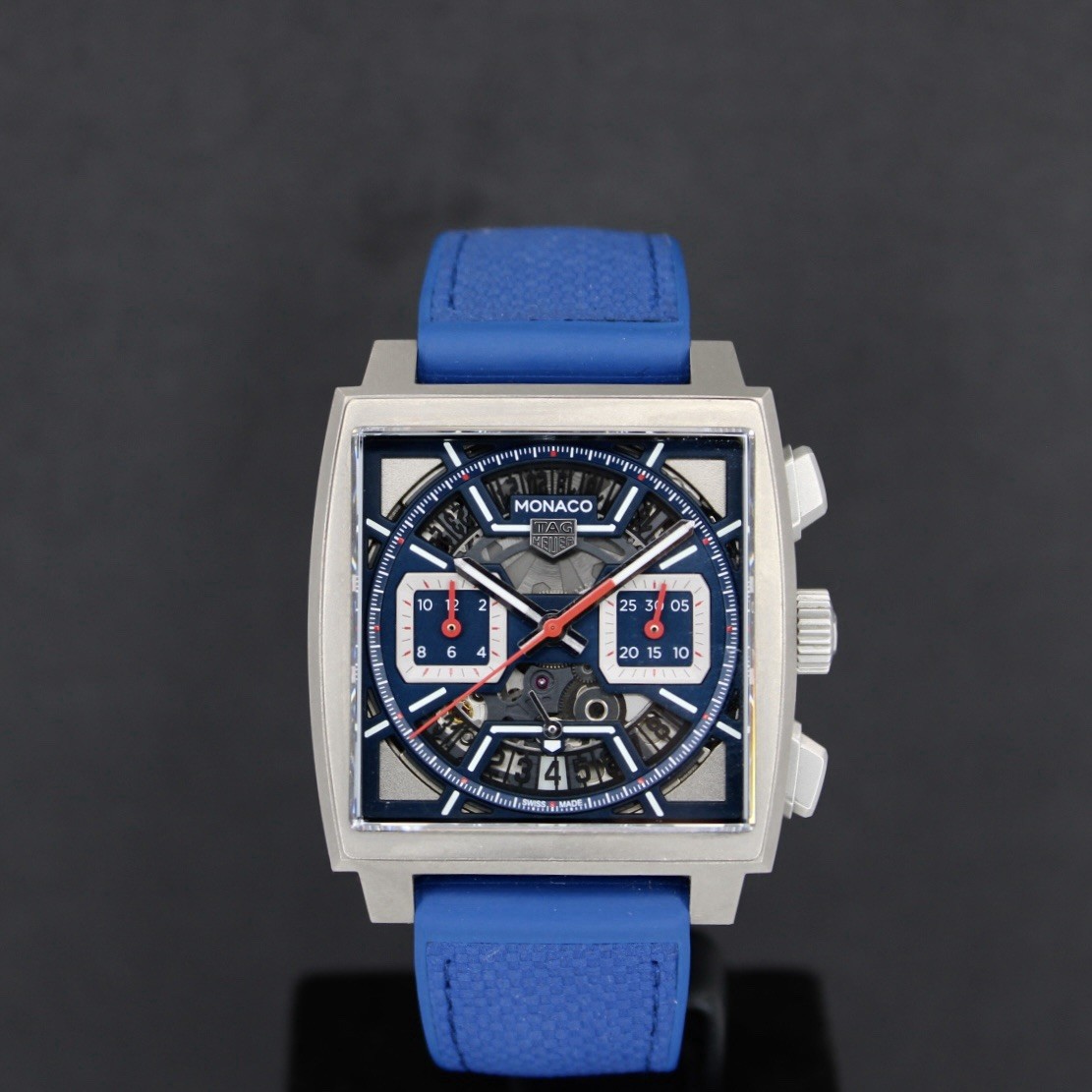 Tag Heuer Monaco CBL2182.FT6235 Calibre Heuer 02 39mm Blue Skeleton 2024
