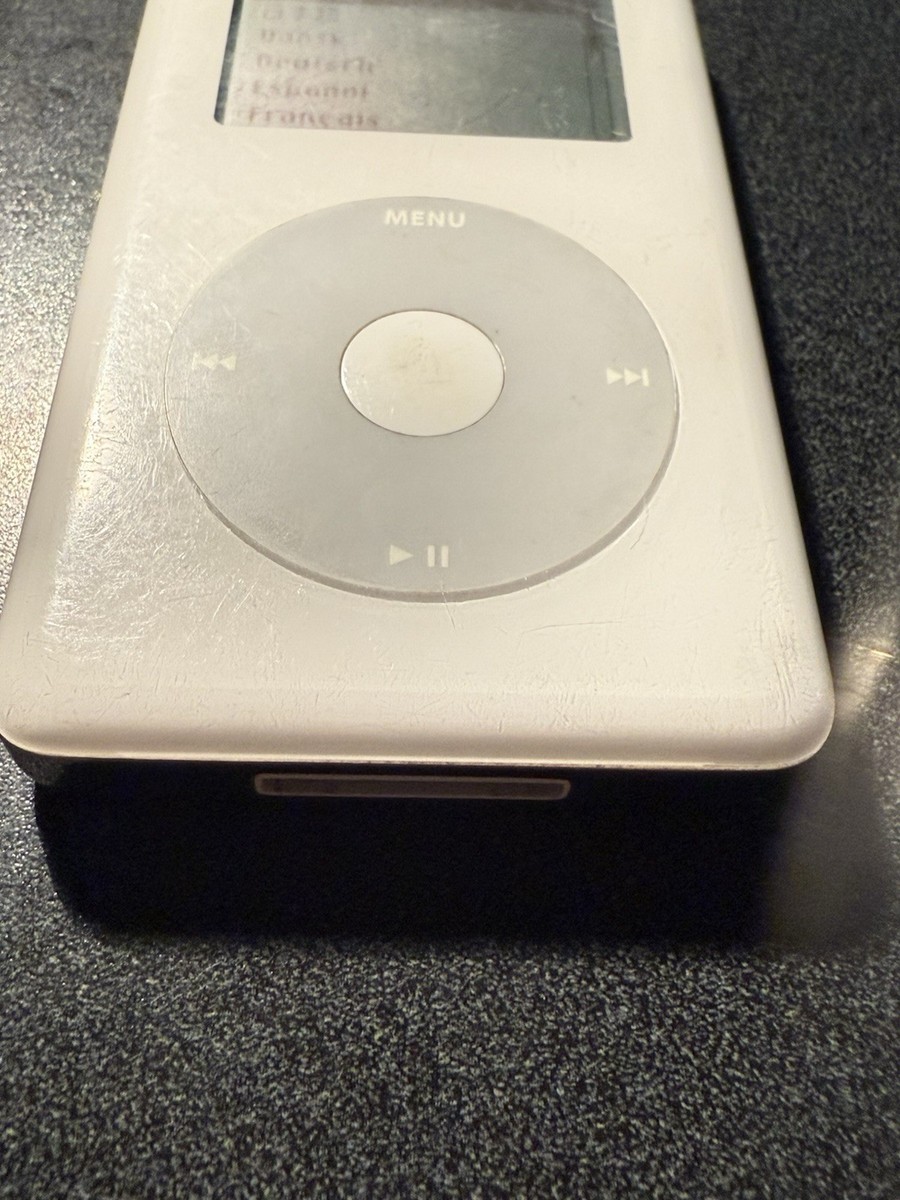 Apple iPod A1059 White 4th Generation 20GB 2004 | eBay