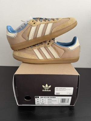 Adidas Samba Nylon x Wales Bonner 'Desert/Wonder White' Size 4.5 New - IH3261