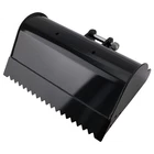 600mm Plain Mud Bucket  23.6"  Flat Plain Bucket 90mm Span For Mini Excavator