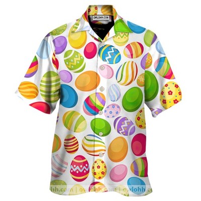 Easter Day Bunny Egg so cute Hawaiian Aloha Shirts