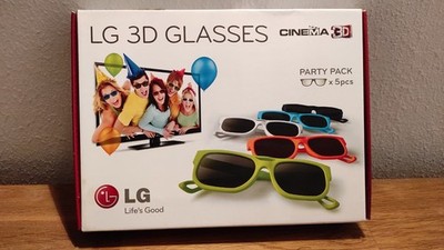 3d Brillen, 5 LG Cinema,  5 er Pack, mit OvP