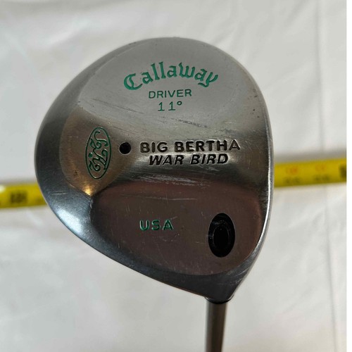 Driver Callaway Great Big Bertha War Bird 11°, Graphite, Régulier, 44.5 Pouces, Droitier