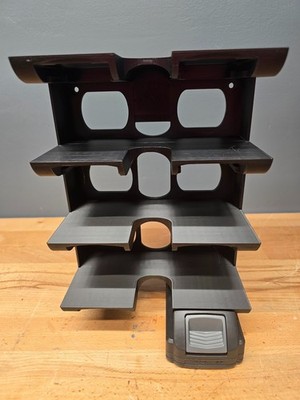 8-Bay Battery Holder for Hercules 20 volt Batteries Wall Mount ABS