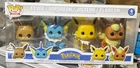 Funko Pop! Vinyl Pokémon 4 Pack Eevee, Vaporeon, Jolteon, Flareon New Sealed Box