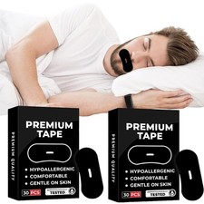 Mouth Tape Strips 60PCS Gentle Adhesive Nighttime Wellness Set of 2