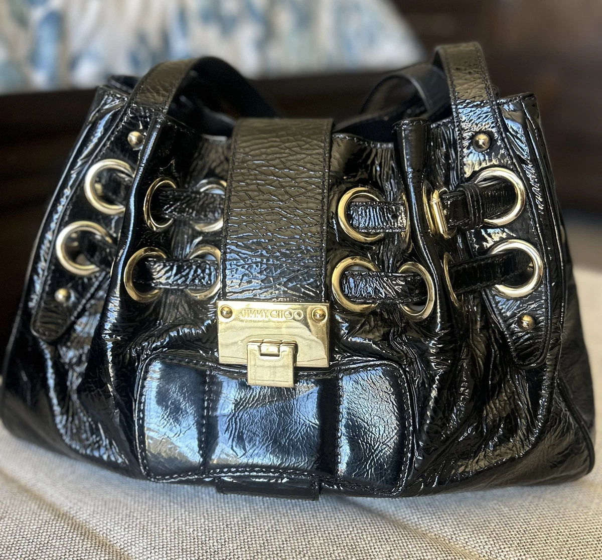 Jimmy Choo Leather Exterior Solid Bags & Handbags for Women for