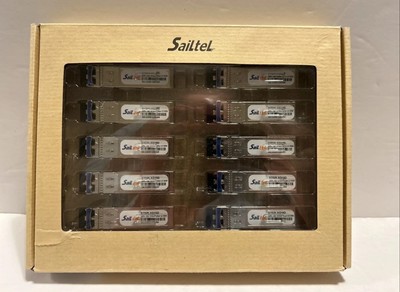 Sailtel SFP-10G-LR 10GBASE-LR SFP+, 1310nm, 10km, LC, SMF,Lot of 10,Optic Module