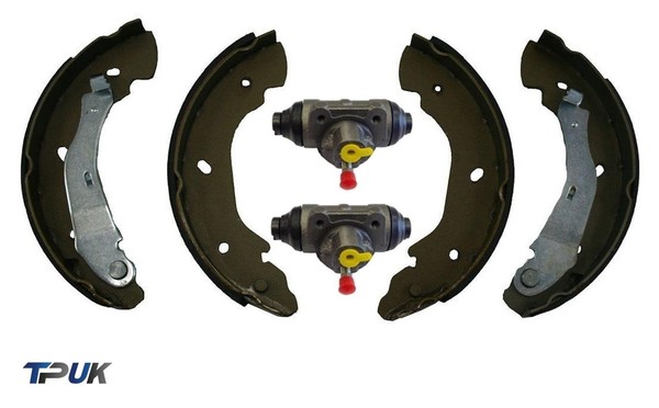 Bremsbacken Satz & Radzylinder Ford Transit Mk6 2000-2006 2.4 Rwd-image