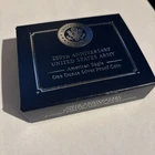 250th Anniversary US Army American Eagle One Ounce Silver Proof 25APM